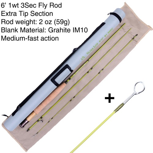 Canne mouche 3 wt - canne, à